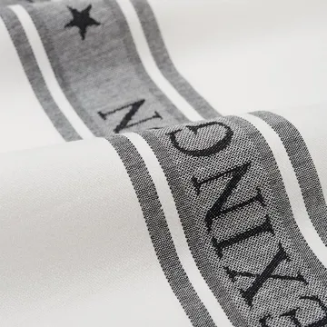 Icons Star kökshandduk 50x70 cm - White-black - Lexington