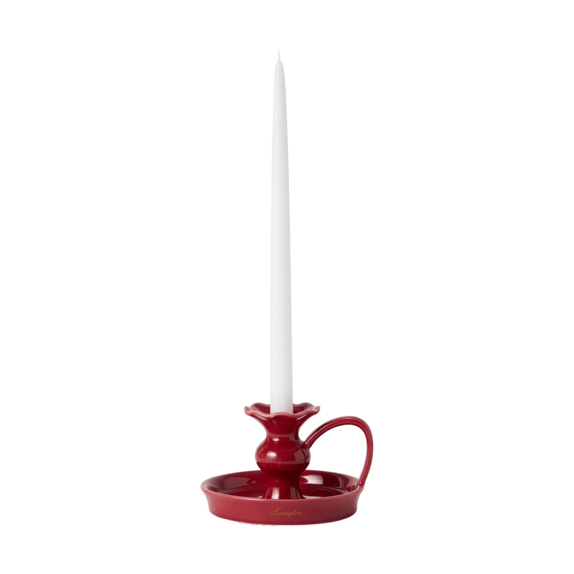 Lexington låg ljusstake, Red, 15x14x11 cm Lexington