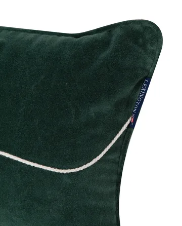 Merry Cotton Velvet kudde 30x50 cm - Green - Lexington
