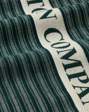 Organic Cotton Terry kökshandduk 50x70 cm - Green-Light beige - Lexington