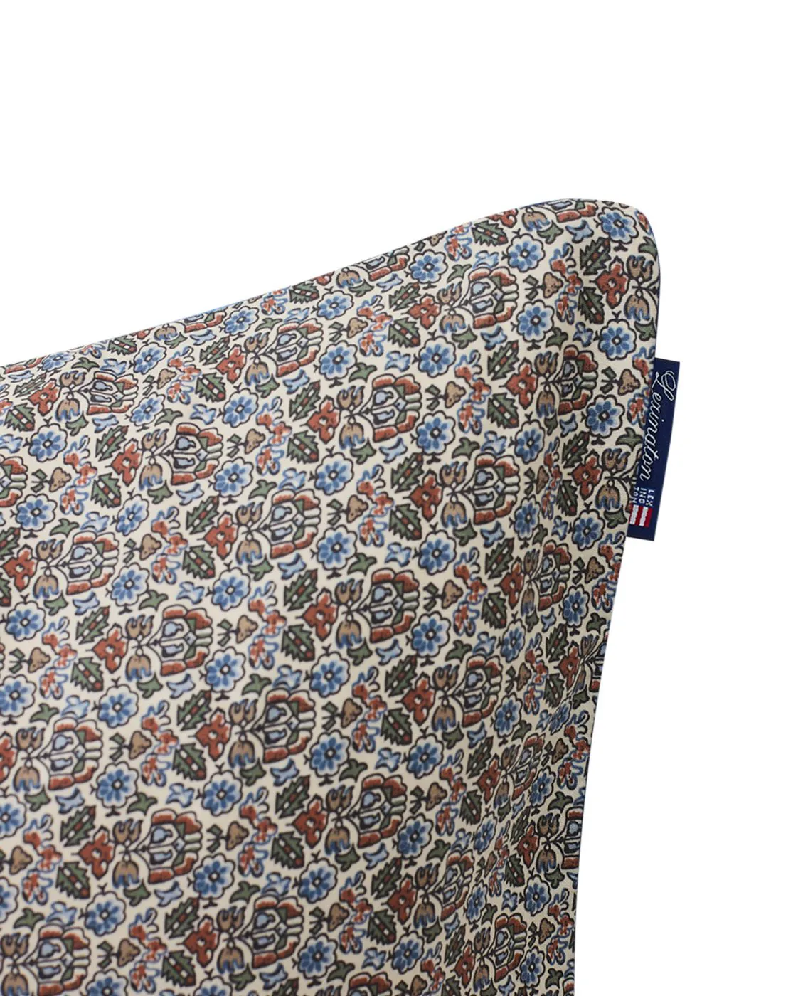 Printed flowers bomull örngott 50x60 cm, Beige Multi Lexington