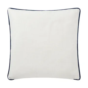 Printed Logo Recycled Cotton kuddfodral 50x50 cm - White - Lexington