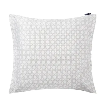 Rattan Printed örngott 65x65 cm - White - Lexington
