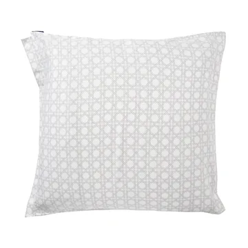 Rattan Printed örngott 65x65 cm - White - Lexington
