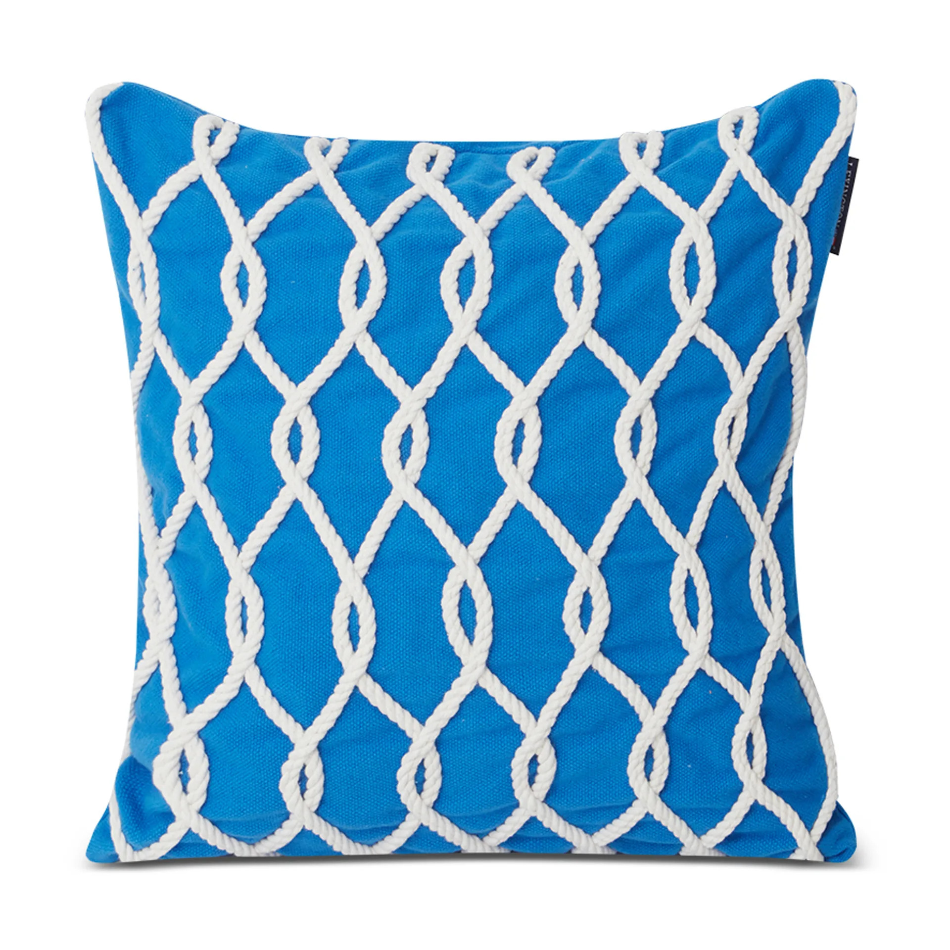 Rope Deco Canvas kuddfodral 50x50 cm, Blå-vit Lexington