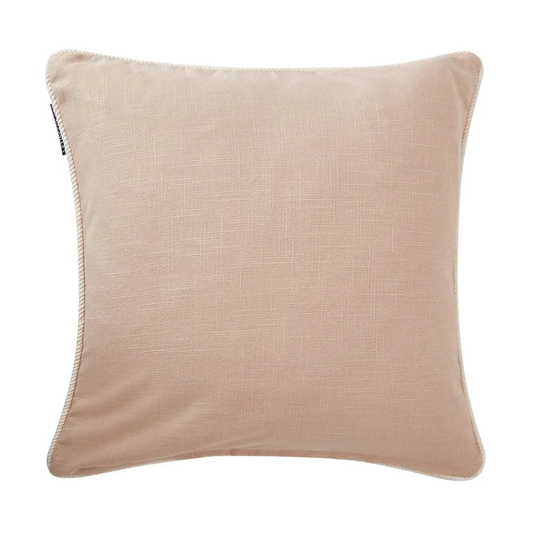 Sea Embroidered Recycled Cotton kuddfodral 50x50cm, Light Beige Lexington