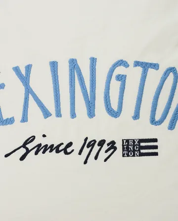 Since 1993 Organic Cotton kuddfodral 50x50 cm - White-blue - Lexington
