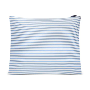 Striped Cotton Poplin örngott 50x60 cm - Blå - Lexington