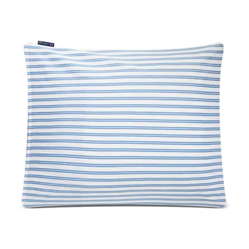 Striped Cotton Poplin örngott 50x60 cm - Blå - Lexington