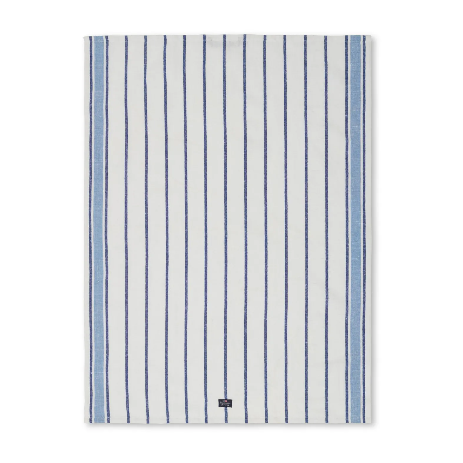 Striped kökshandduk 50x70 cm, White-blue Lexington