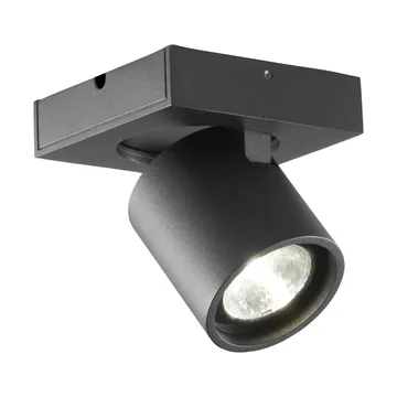 Focus 1 vägg- och taklampa switch tune - Black - Light-Point