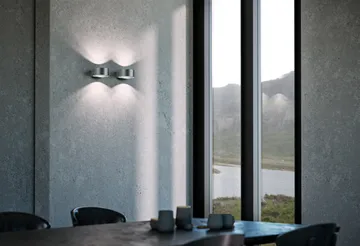 Orbit vägglampa W1 2700K - Titanium - Light-Point