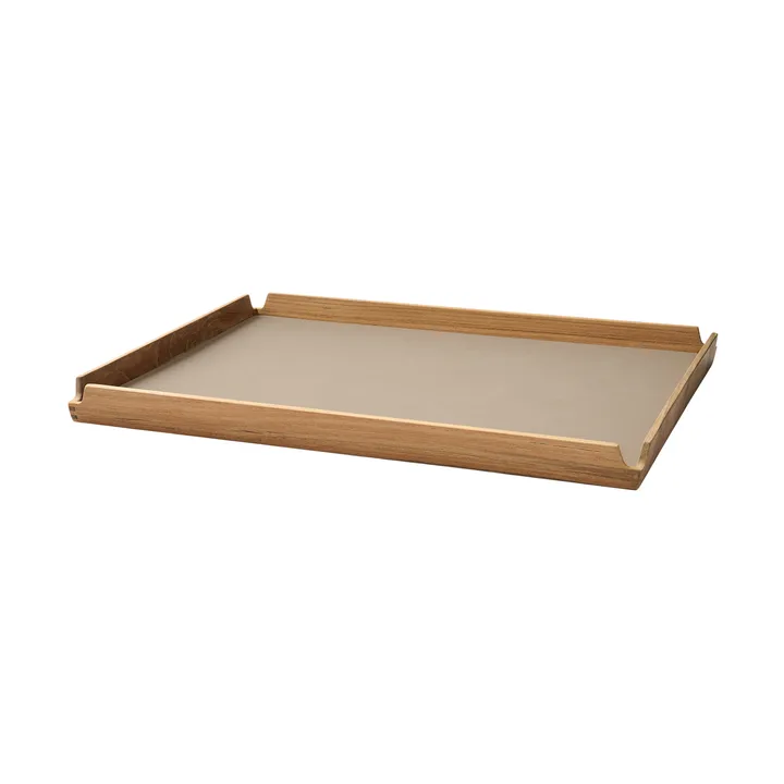 Airy teakbricka square L - Nupo clay brown - LIND DNA