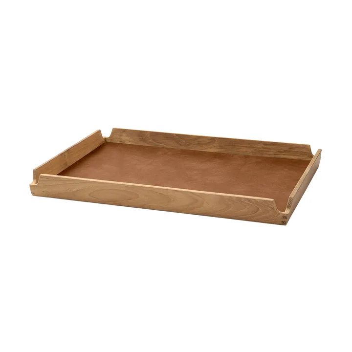 Airy teakbricka square M - Nupo nature - LIND DNA