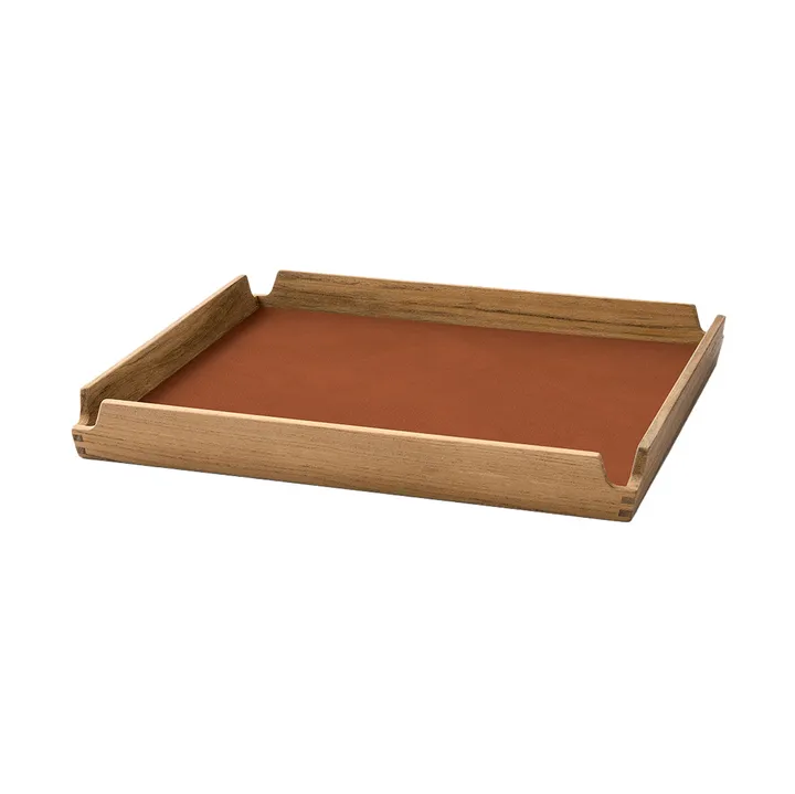 Airy teakbricka square S - Nupo nature - LIND DNA