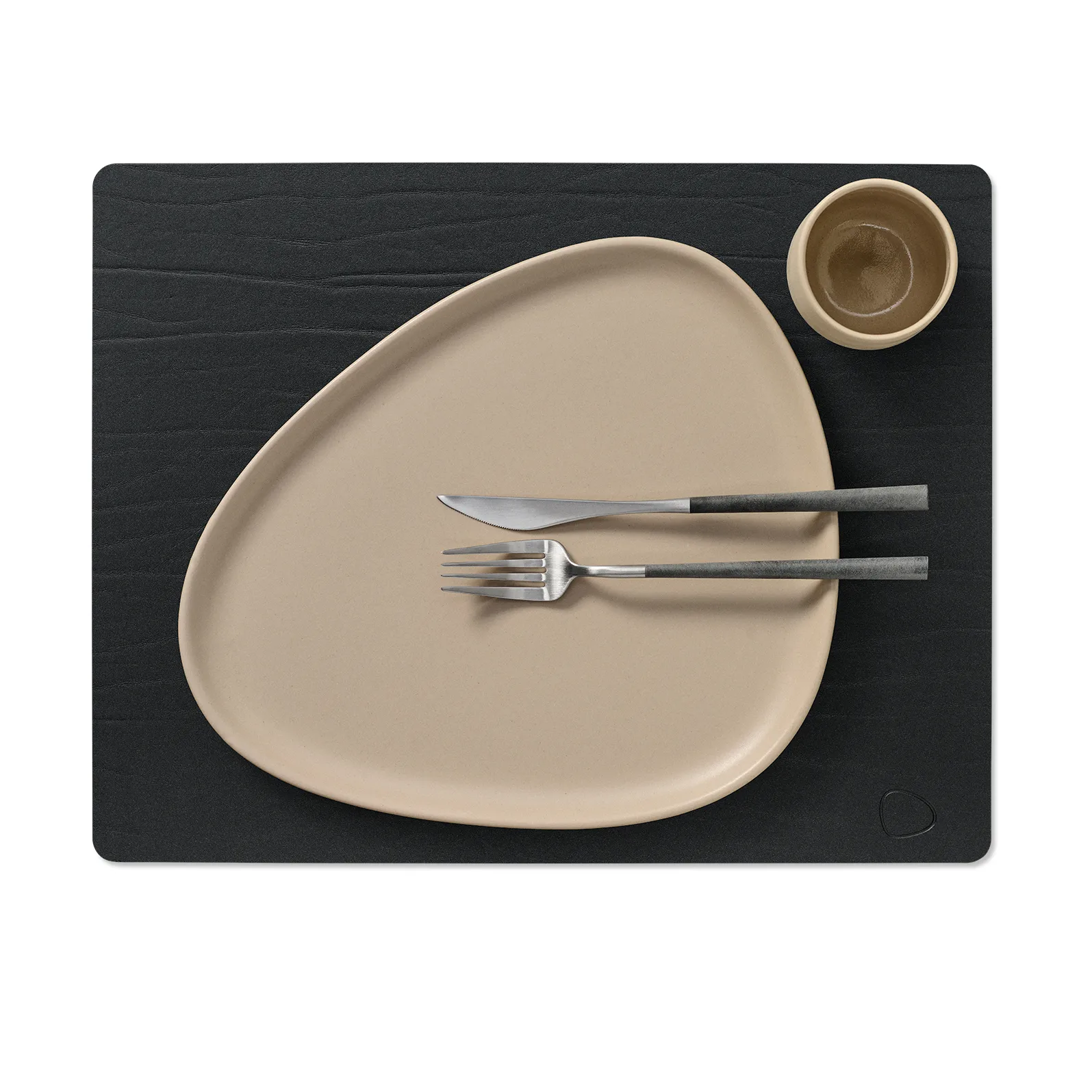 Buffalo bordstablett square, svart LIND DNA