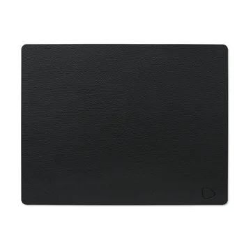 Bull bordstablett square - Svart, 45x35 cm - LIND DNA