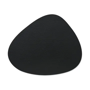 Bull bordstablett vändbar curve L 1 st - Cognac-black, 44x37 cm - LIND DNA