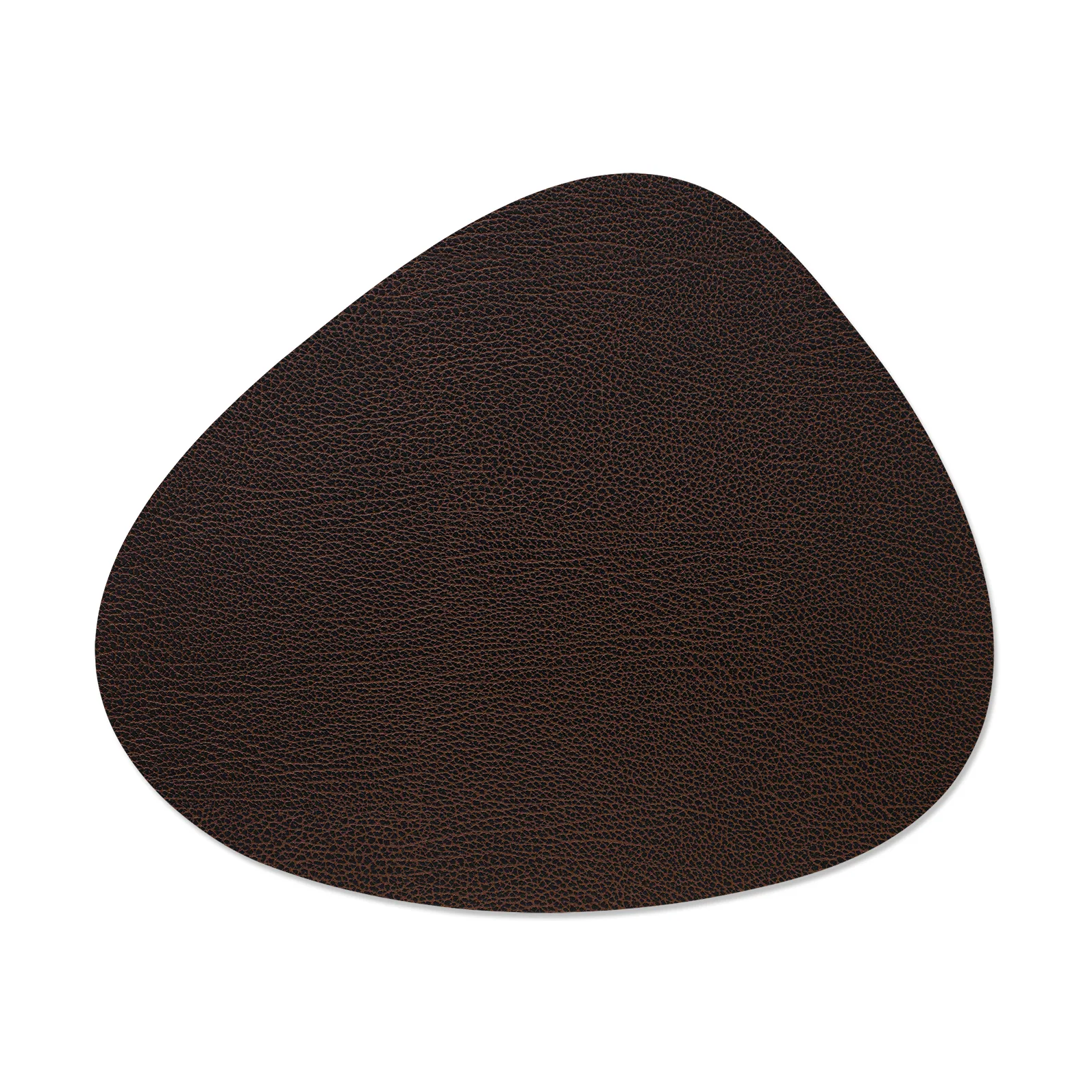 Bull bordstablett vändbar curve L 1 st, Svart-brun, 44x37 cm LIND DNA