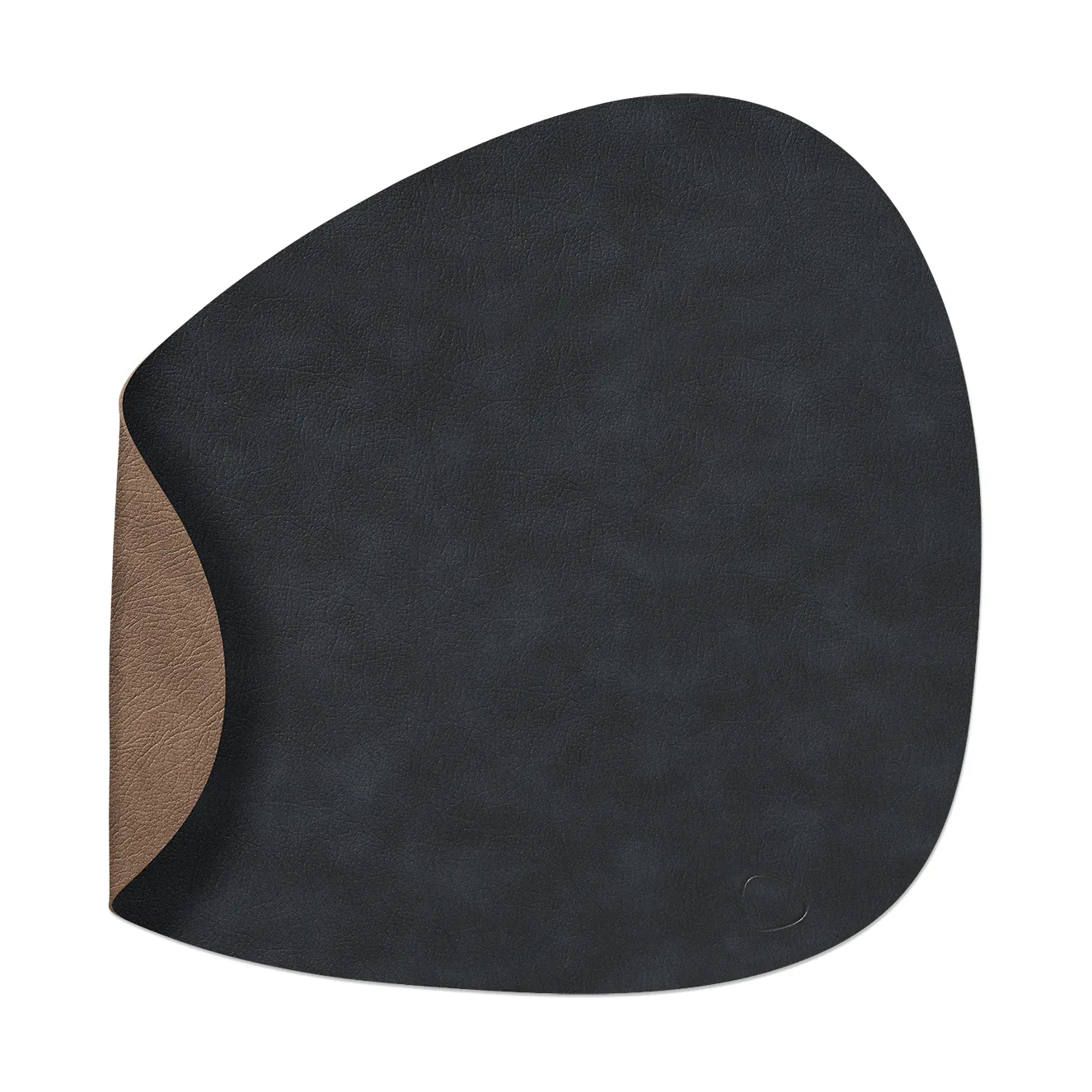 Cloud bordstablett vändbar curve L 1 st, Black-brown LIND DNA