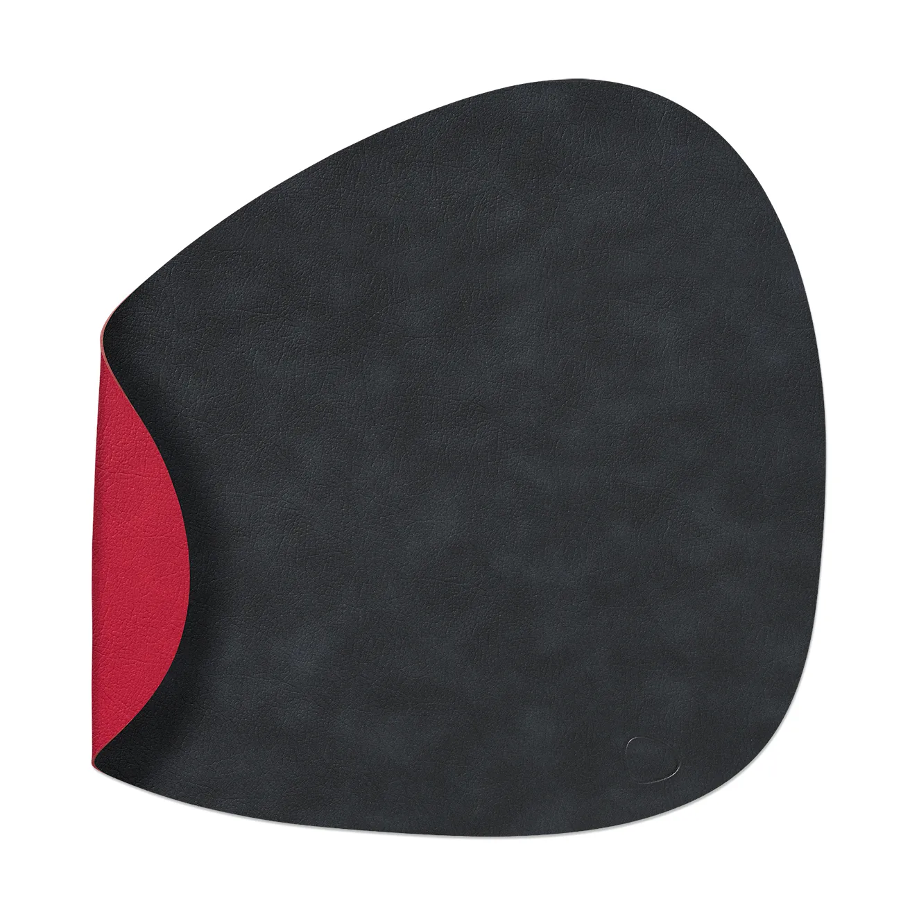 Cloud bordstablett vändbar curve L 1 st, Black-red LIND DNA