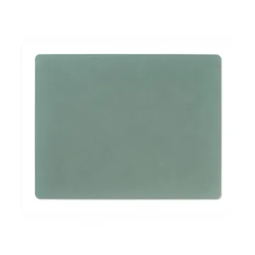 Cloud-Nupo bordstablett vändbar square 1 st - Antracitgrå-pastellgrön, 45x35 cm - LIND DNA