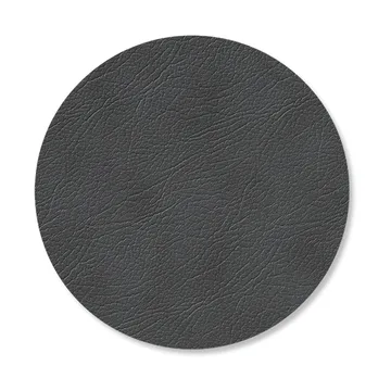 Cloud-Nupo glasunderlägg vändbar circle 1 st - antracitgrå-pastellgrön - LIND DNA