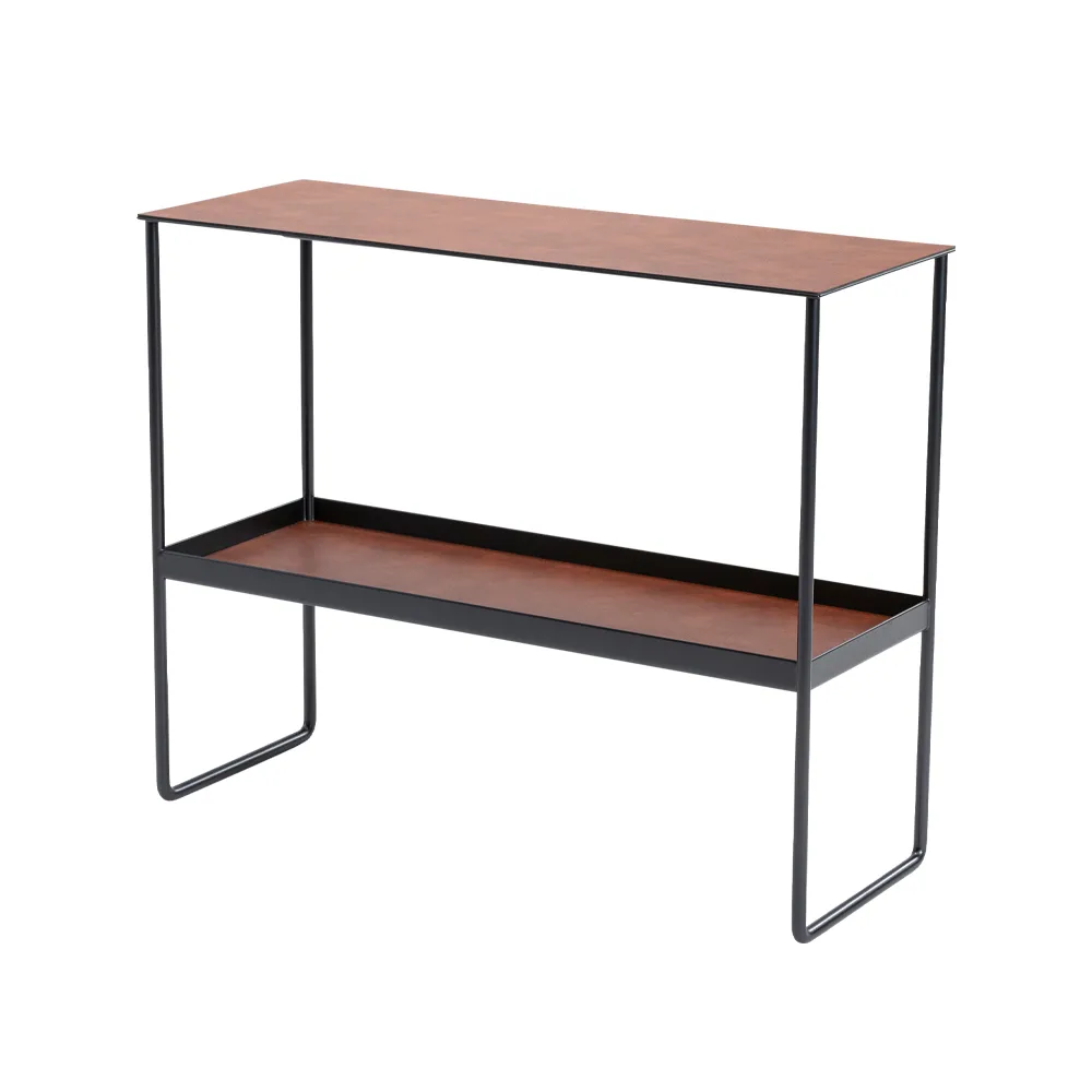 Console Bull avlastningsbord, cognac LIND DNA