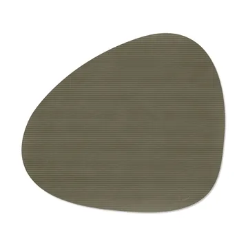 Corduroy bordstablett curve L - Army Green - LIND DNA