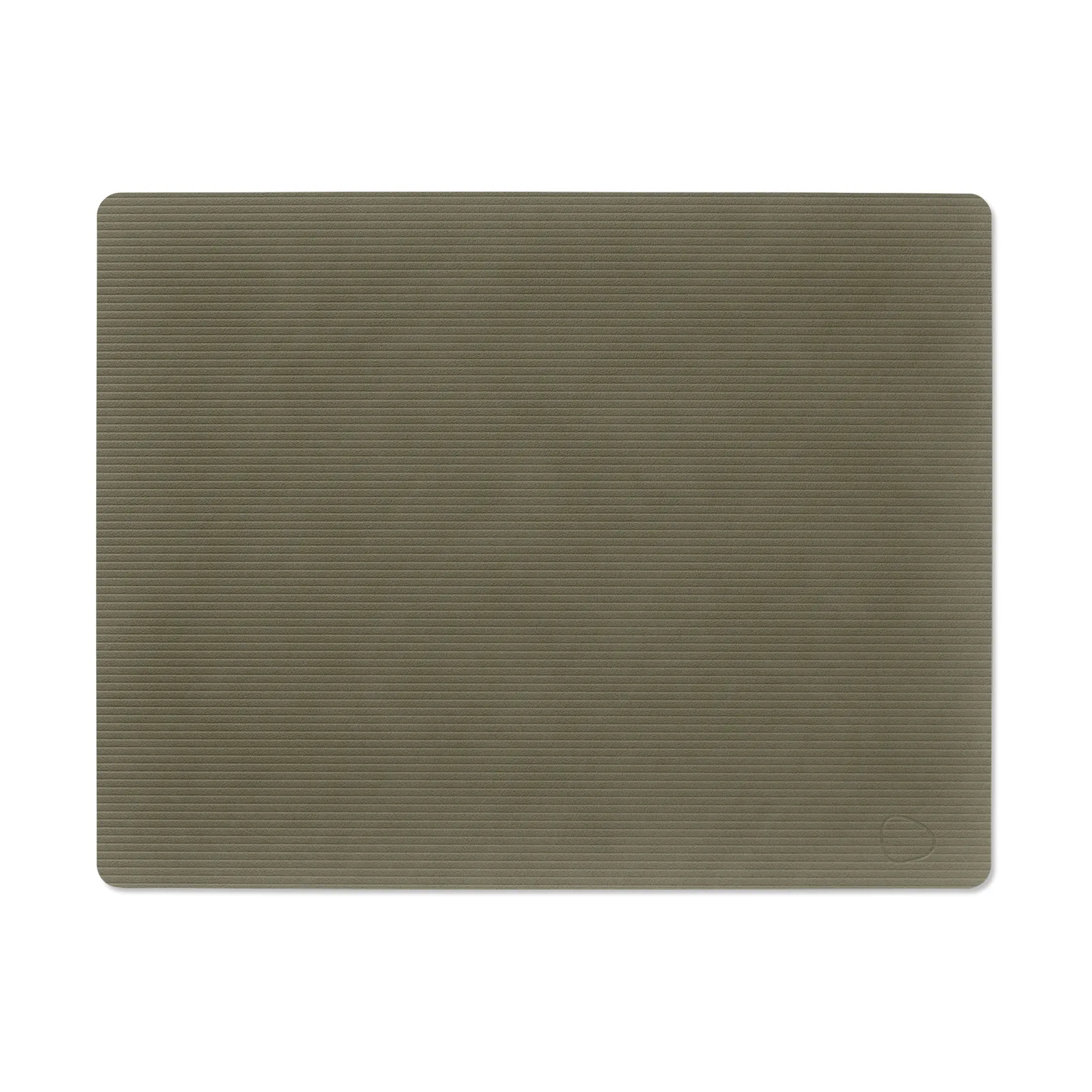 Corduroy bordstablett square L, Army Green, 45x35 cm LIND DNA