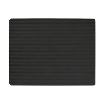 Corduroy bordstablett square L - Black ink, 45x35 cm - LIND DNA