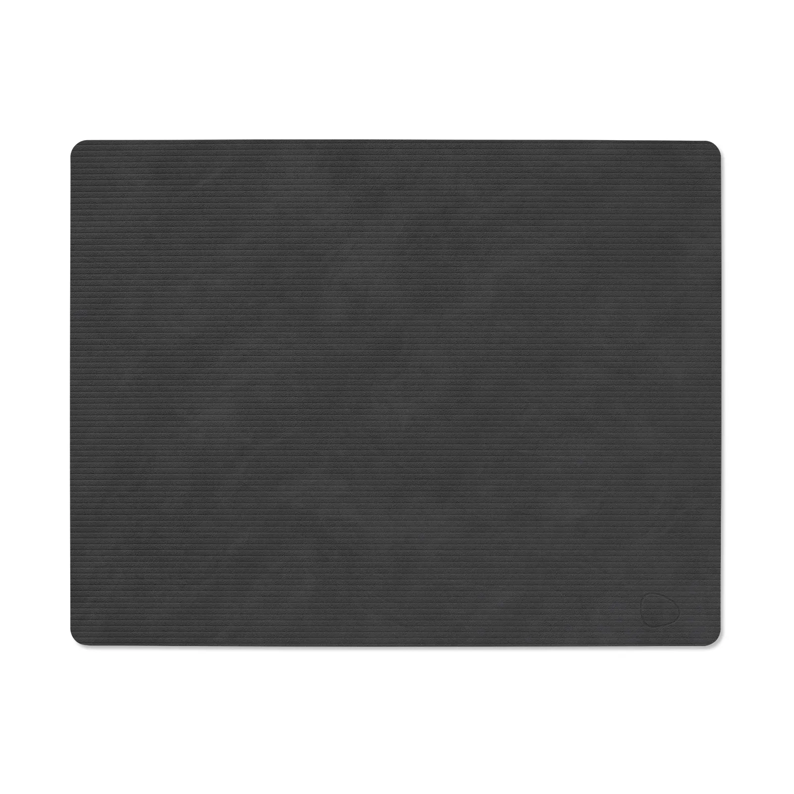 Corduroy bordstablett square L, Black LIND DNA