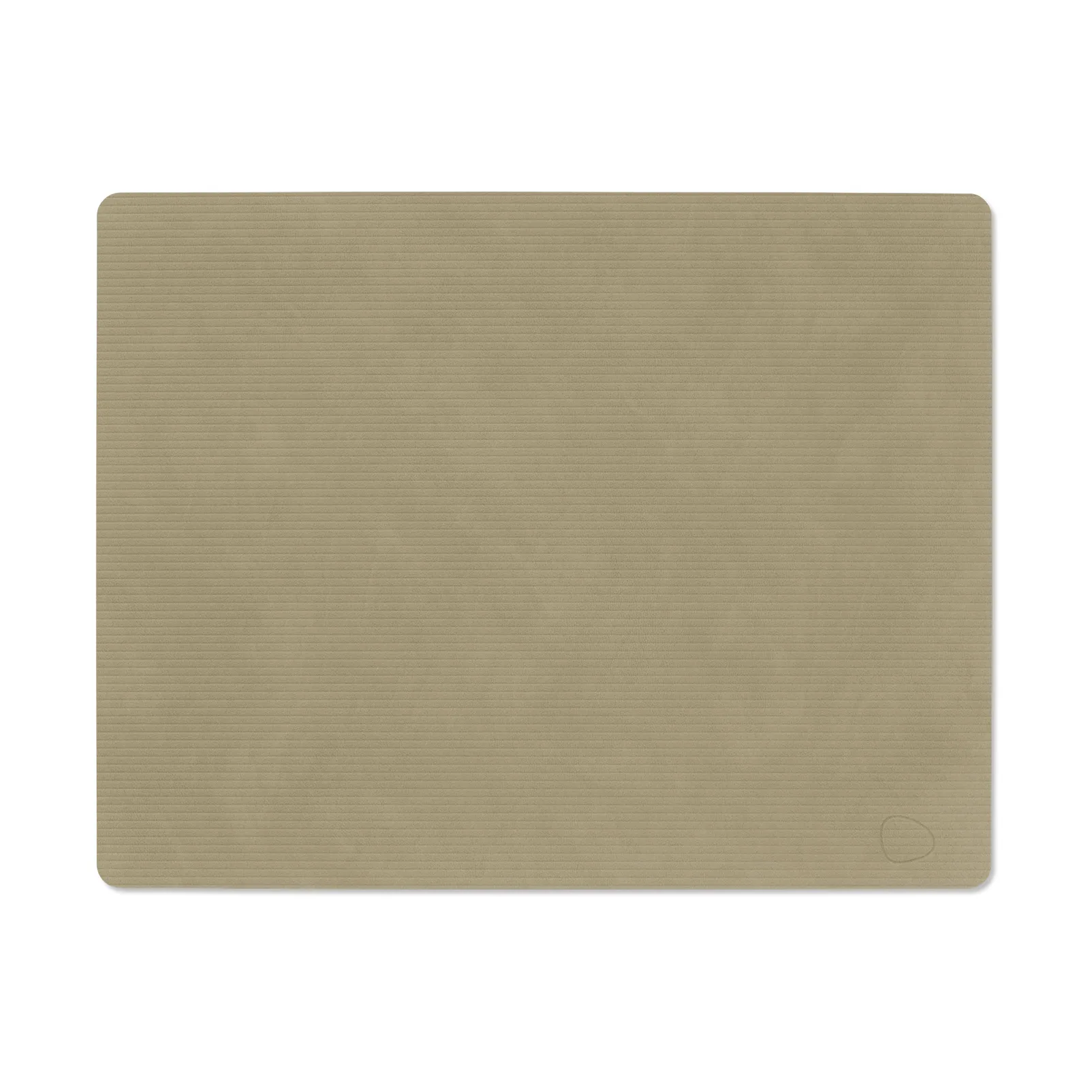 Corduroy bordstablett square L, Herbal Dust LIND DNA