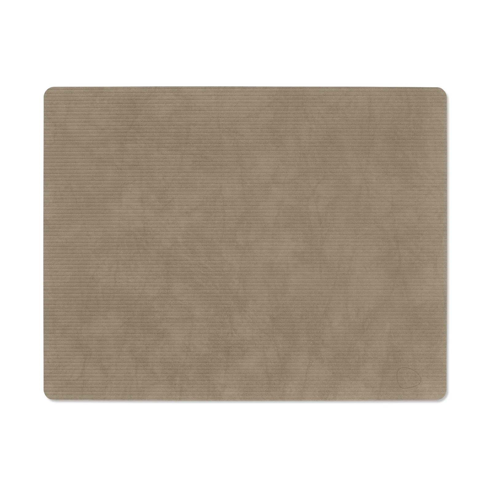 Corduroy bordstablett square L, Nomad Grey, 45x35 cm LIND DNA