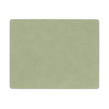 Corduroy bordstablett square L - Olive Green, 45x35 cm - LIND DNA