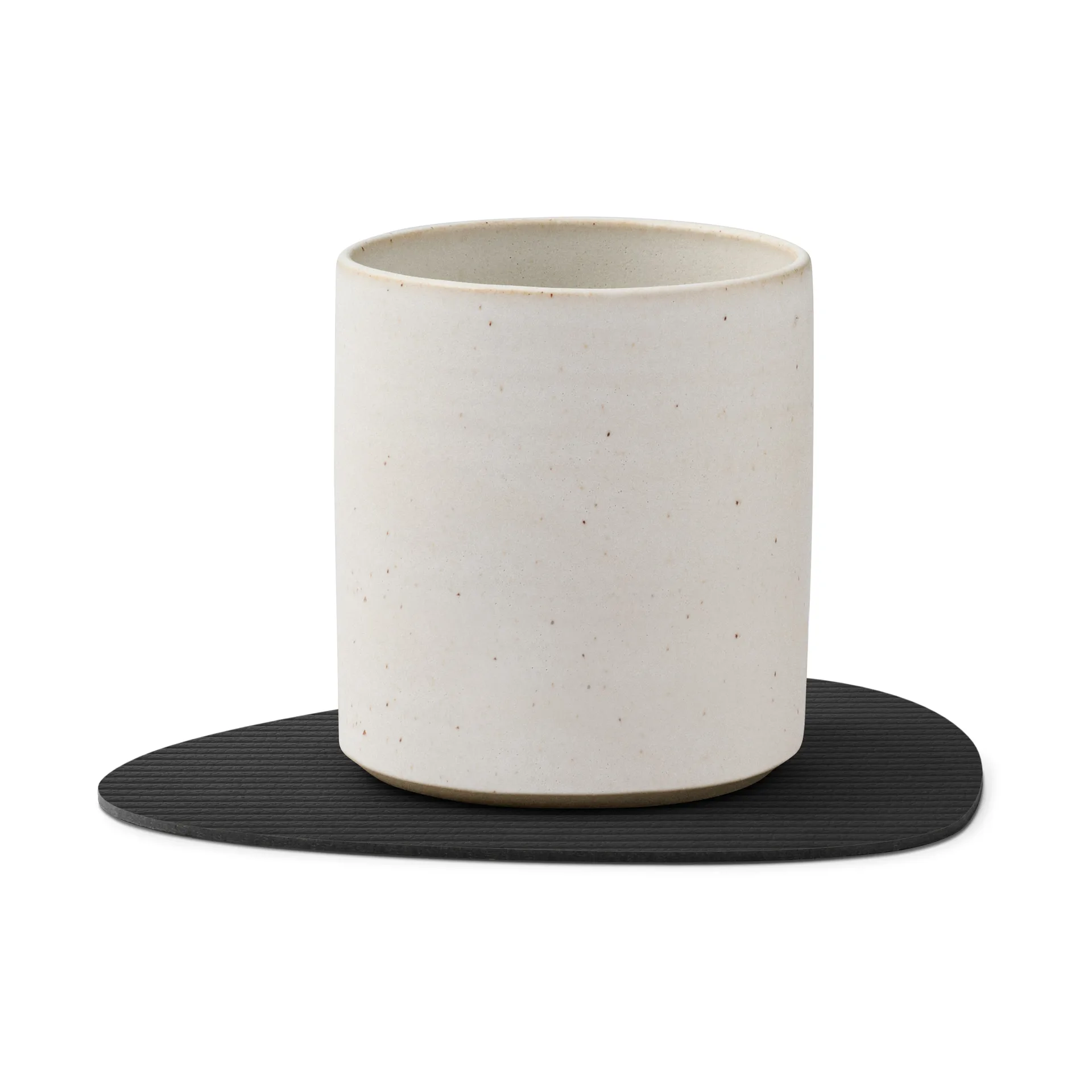 Corduroy glasunderlägg curve, Black LIND DNA