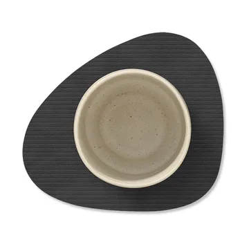 Corduroy glasunderlägg curve - Black - LIND DNA