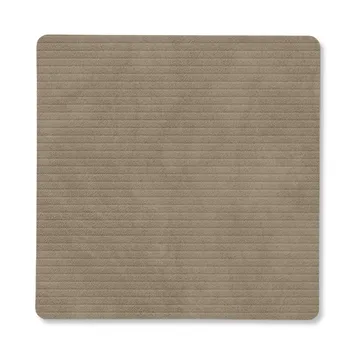 Corduroy glasunderlägg square - Nomad Grey - LIND DNA