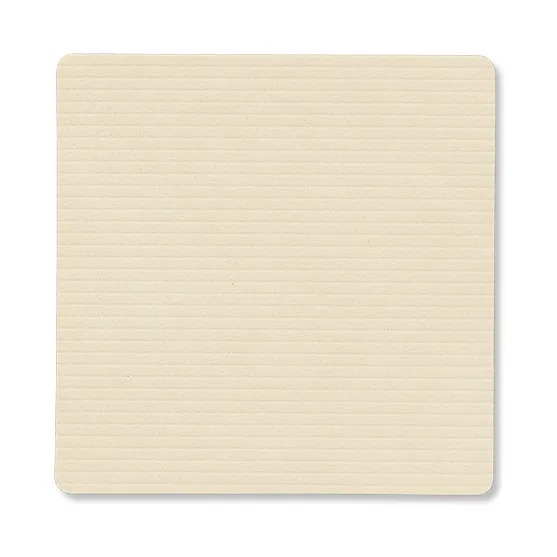 Corduroy glasunderlägg square, Vanilla LIND DNA
