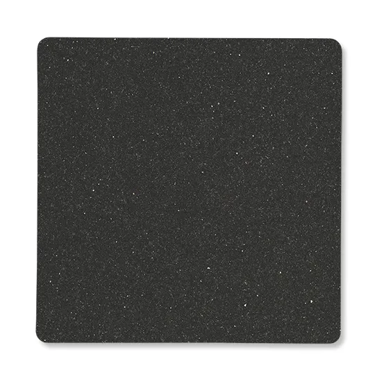 Core glasunderlägg square - Flecked anthracite - LIND DNA