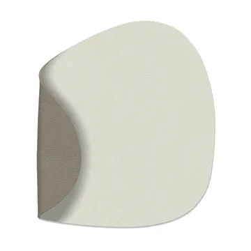 Curve Nupo Double glasunderlägg - Linen-flint Grey - LIND DNA