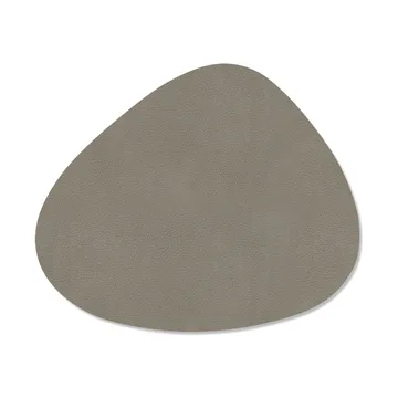 Curve Nupo Double glasunderlägg - Linen-flint Grey - LIND DNA