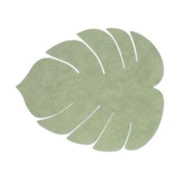 Monstera Leaf Hippo bordstablett L - Olivgrön - LIND DNA