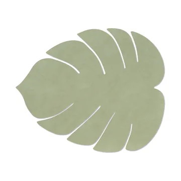 Monstera Leaf Nupo bordstablett L - Olivgrön - LIND DNA