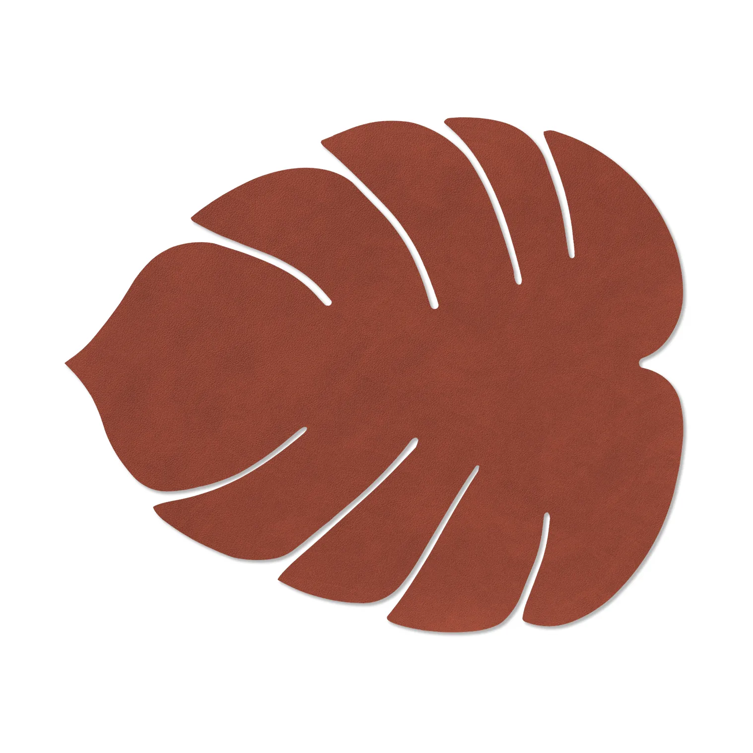 Monstera Leaf Nupo bordstablett L, Sienna LIND DNA