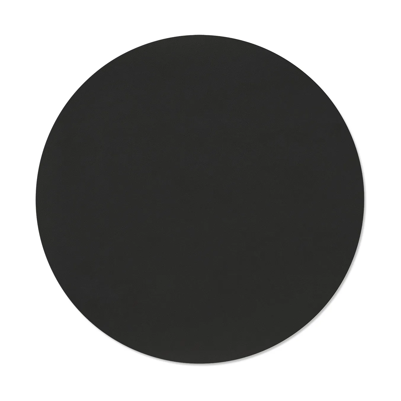 Nupo bordstablett, Black ink, circle, L, Ø38 cm LIND DNA