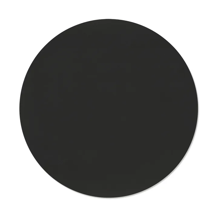 Nupo bordstablett - Black ink, circle, L - LIND DNA