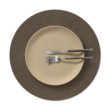 Nupo bordstablett - Caviar, circle, L, Ø38 cm - LIND DNA