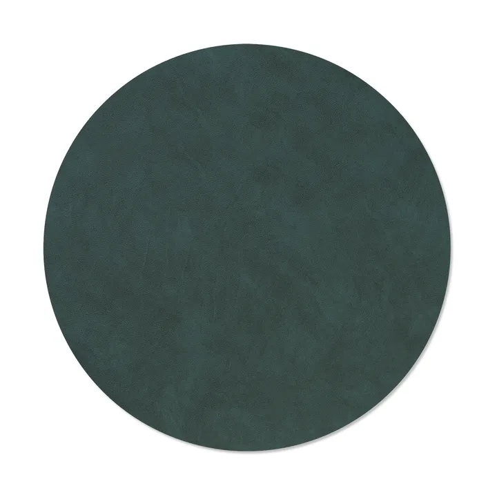 Nupo bordstablett circle XL - Mörkgrön, Ø40 cm - LIND DNA