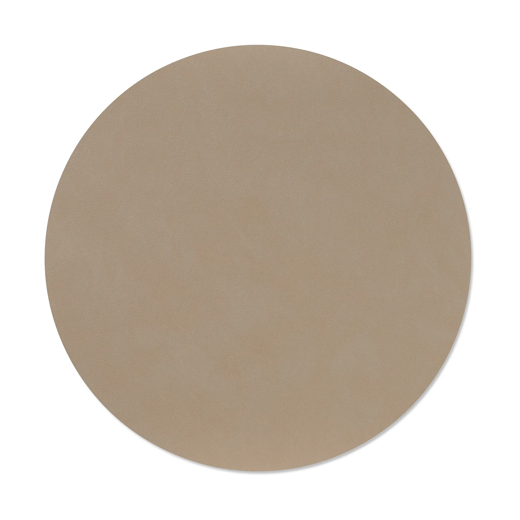 Nupo bordstablett, Clay brown, circle, L, Ø38 cm LIND DNA
